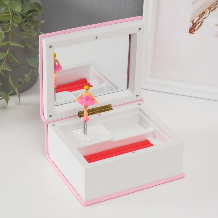 Шкатулка музыкальная механическая Шкатулка музыкальная механическая "Мишки с шариками" 15х12х7 см