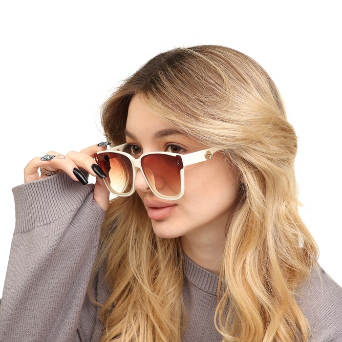 Очки солнцезащитные женские Очки солнцезащитные женские "OneSun", uv 400, дужка 15 см, линза 6.6х5.3 см