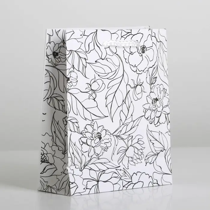 Пакет подарочный ламинированный, упаковка, For you, S 12 х 15 х 5.5 см