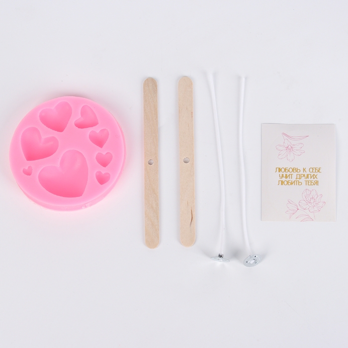 Свеча своими руками. Создание свечей с формовыми элементами, набор для творчества Свеча своими руками. Создание свечей с формовыми элементами, набор для творчества