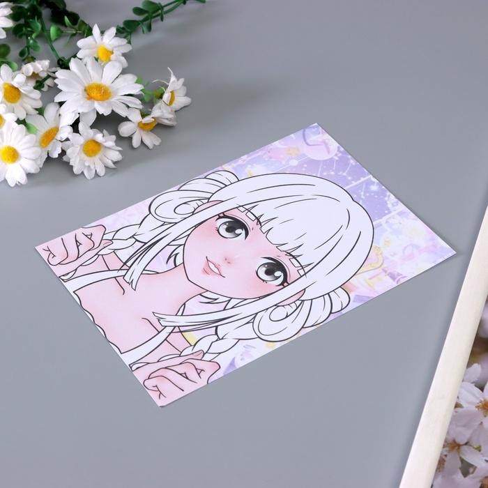 Наклейки для творчества Наклейки для творчества "Самая красивая" голубой набор 17 листов 21х16 см