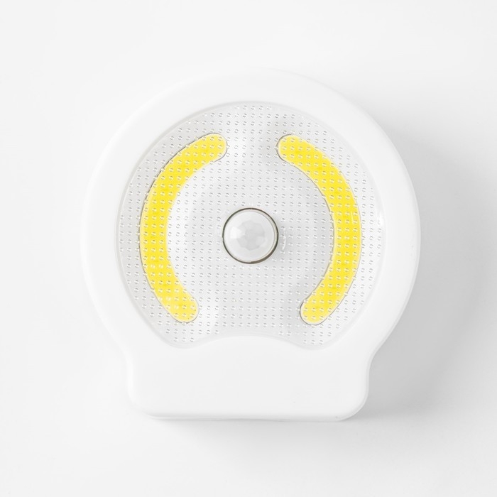 Фонарь-светильник  Фонарь-светильник "Мастер К", 220 лм, COB, 3 ААА, магнит, клейкая основа, датчик движения