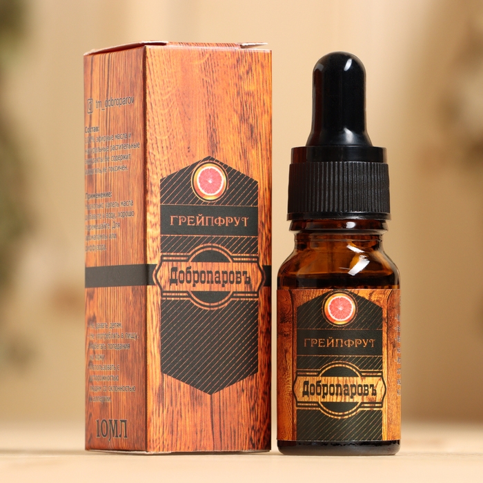 Эфирное масло Эфирное масло "Грейпфрут", удобный дозатор, 10мл, "Добропаровъ"