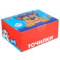 Точилка с ластиком, пластиковая, PAW PATROL