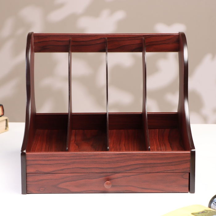 Органайзер вертикальный, 4 секции, 32*27*31см