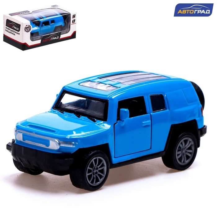 Машина металлическая «Крузер», 1:48, инерция, открываются двери, цвет синий Машина металлическая «Крузер», 1:48, инерция, открываются двери, цвет синий
