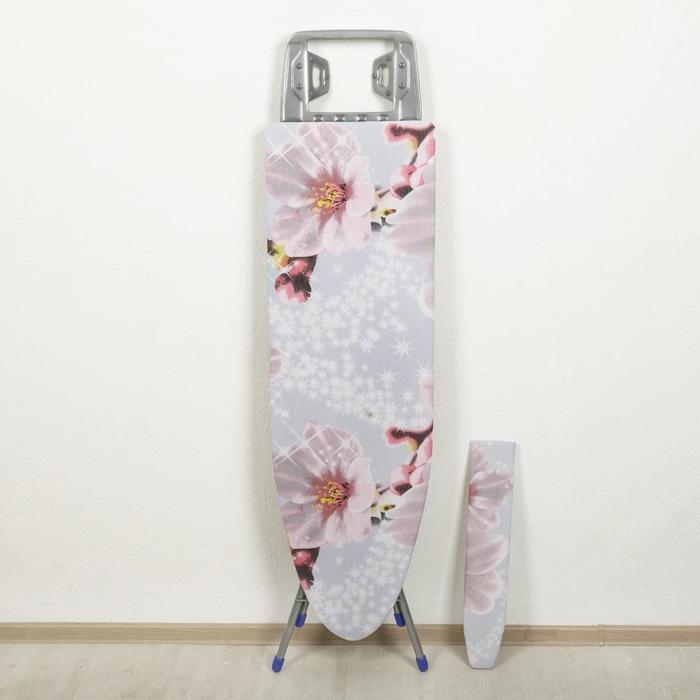 Доска гладильная Nika «Белль Классик 2», 122×34 см, два положения высоты 70, 80 см, европодставка, микс