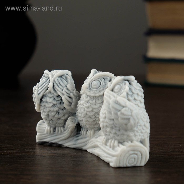 Сувенир  Сувенир "Три совы" 10см