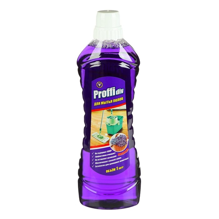 Средство для мытья полов Proffidiv  Средство для мытья полов Proffidiv "Лаванда", 1 л