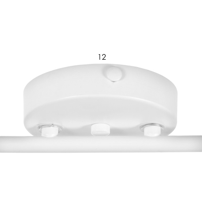 Люстра "Скелет" 4х60Вт Цоколь: Е14 Цвет: Белый айсберг, Хром