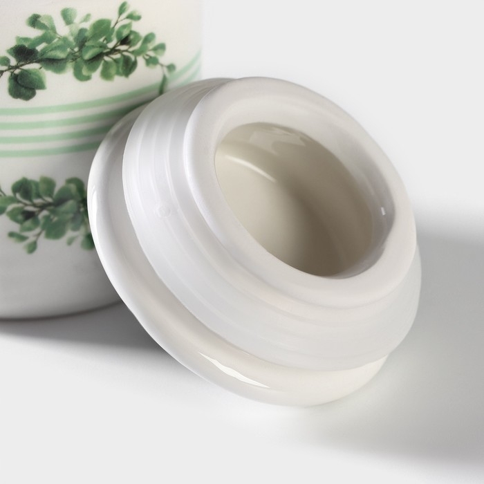 Сахарница керамическая Доляна «Эвкалипт», 150 мл, d=7 см Сахарница керамическая Доляна «Эвкалипт», 150 мл, d=7 см