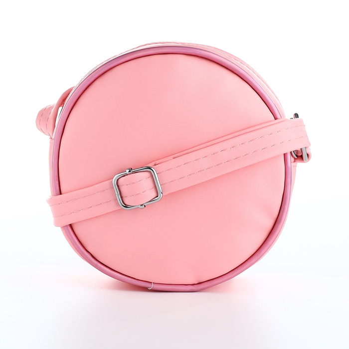 Сумка детская для девочки на молнии «Выбражулька», цвет розовый