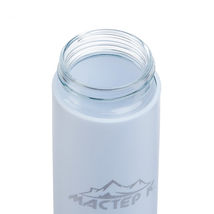 Бутылка для воды, 400 мл,  Бутылка для воды, 400 мл, "Мастер К", стеклянная