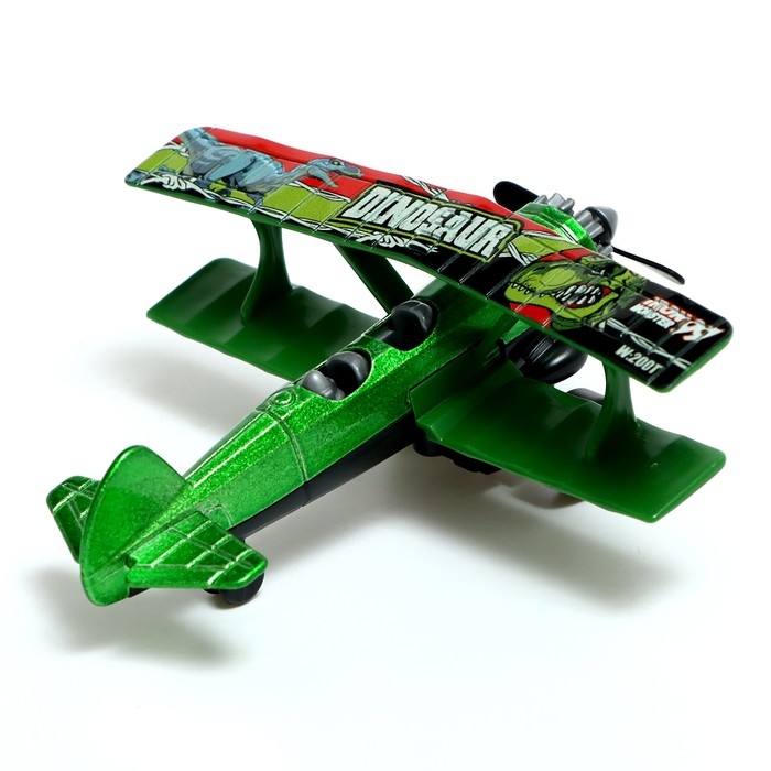 Самолёт металлический «Кукурузник», инерционный, цвет МИКС Самолёт металлический «Кукурузник», инерционный, цвет МИКС