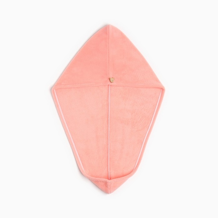 Полотенце-чалма для сушки волос Этель цвет светло-розовый, 65*25 см, 100% п/э Полотенце-чалма для сушки волос Этель цвет светло-розовый, 65*25 см, 100% п/э