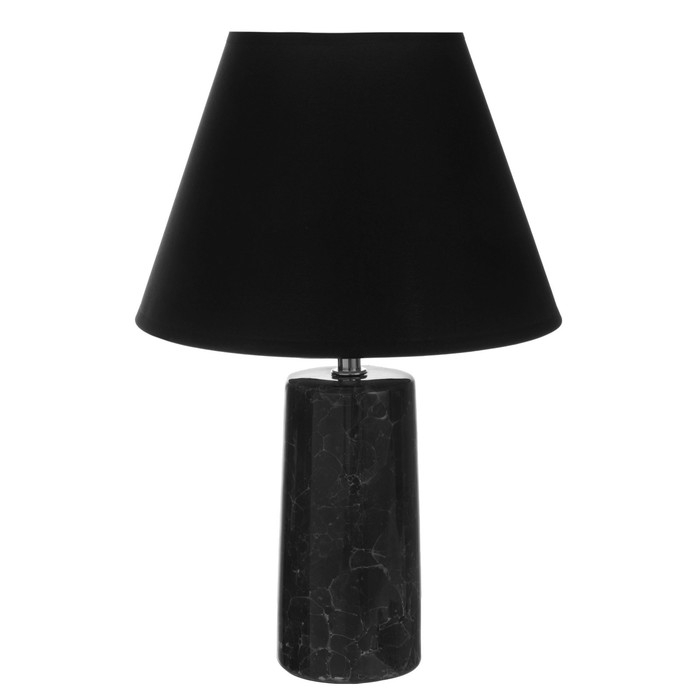Лампа настольная " мрамор" Е14 1х40Вт МИКС 23х23х35 см RISALUX