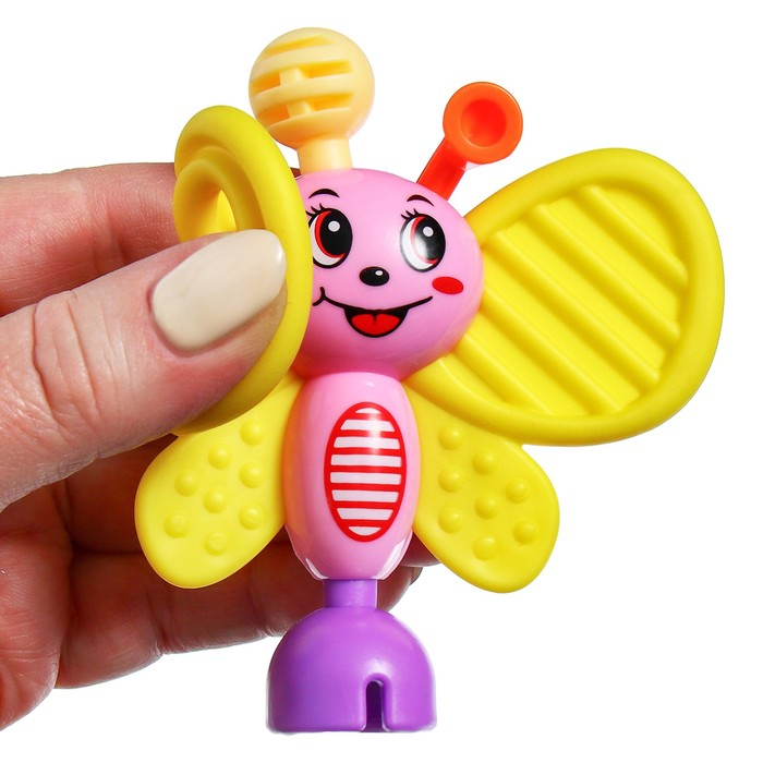 Набор погремушек «Собери меня», 6 шт., яркие цвета, Крошка Я Набор погремушек «Собери меня», 6 шт., яркие цвета, Крошка Я