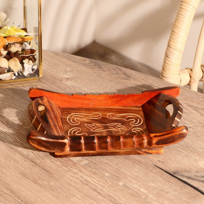 Набор подносов Набор подносов "Сказка" дерево 38х22х5,5 см