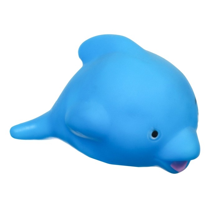 Набор резиновых игрушек для ванны «Морские жители», с пищалкой, 6 шт, Крошка Я