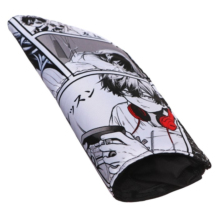Пенал тубус-подставка, 85 х 210 х 65 мм, мягкий, тканевый, Calligrata, ПМО 12-20 Пенал тубус-подставка, 85 х 210 х 65 мм, мягкий, тканевый, Calligrata, ПМО 12-20 "Аниме"