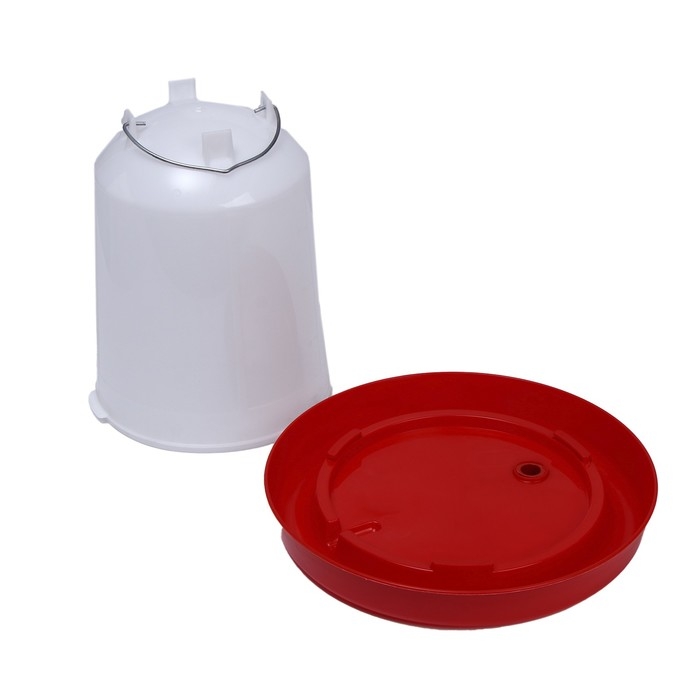 Поилка для домашней птицы, 8 л, пластик, Greengo Поилка для домашней птицы, 8 л, пластик, Greengo