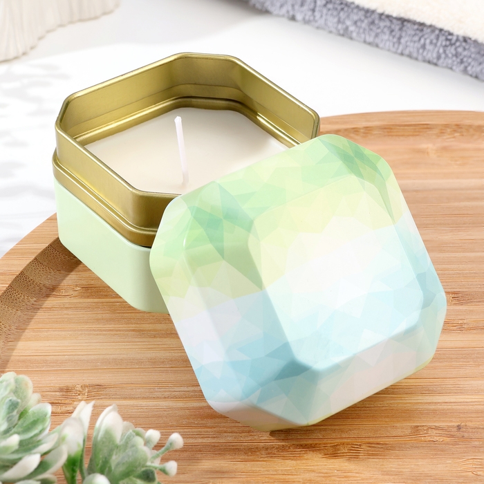 Свеча ароматическая в банке  Свеча ароматическая в банке "Aromatic Candle", гранат, малая