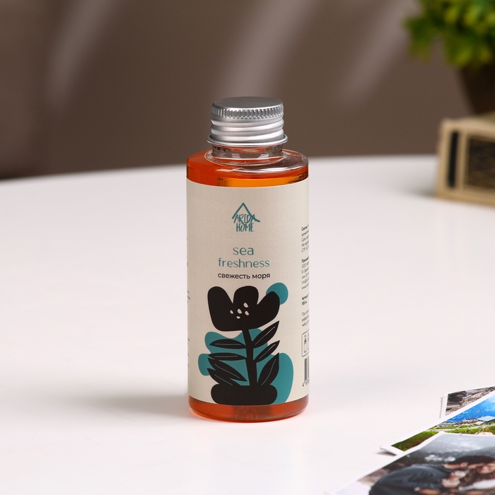 Наполнитель для ароматического диффузора Свежесть моря 100 мл Наполнитель для ароматического диффузора Свежесть моря 100 мл