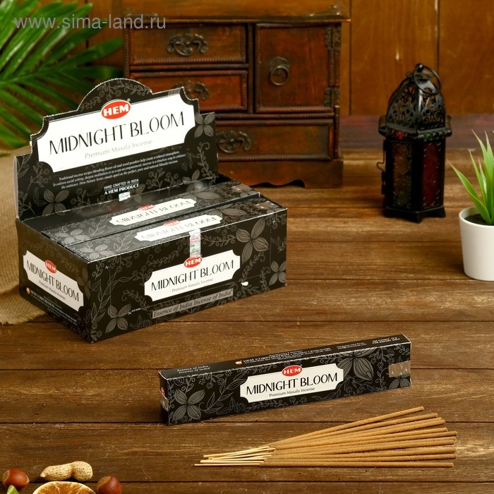 Благовония Благовония "HEM" 15 гр. Масала Полуночное цветение