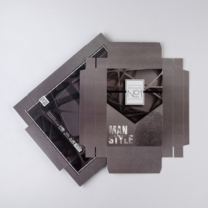 Коробка подарочная складная, упаковка, «№1», 21 х 15 х 7 см Коробка подарочная складная, упаковка, «№1», 21 х 15 х 7 см