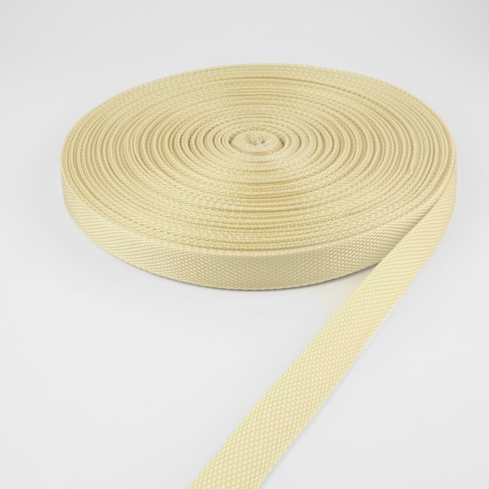 Стропа ременная, 20 мм, 50 ± 1 м, плотность 8,2 гр/м, цвет бежевый №22 Стропа ременная, 20 мм, 50 ± 1 м, плотность 8,2 гр/м, цвет бежевый №22