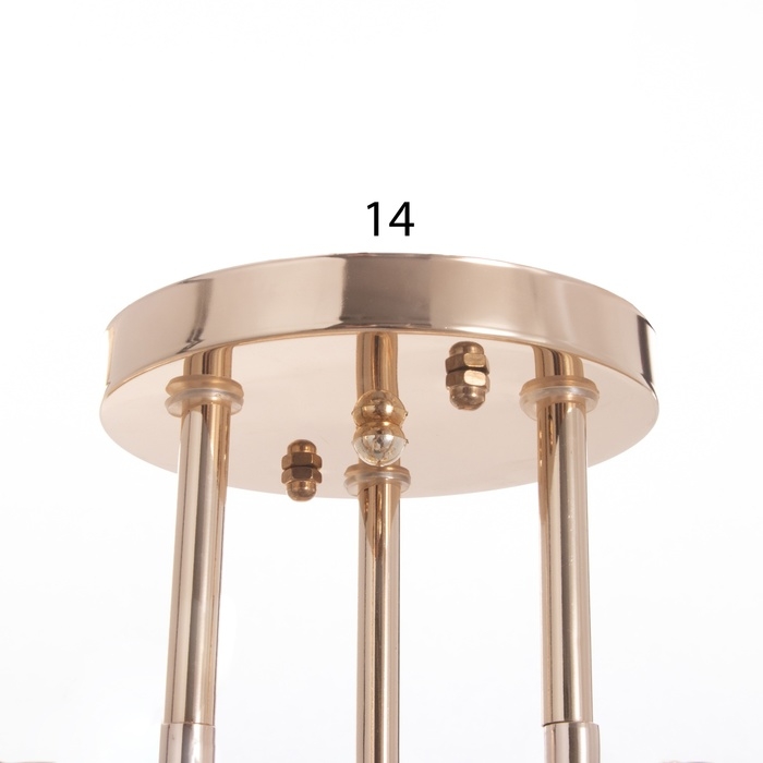 Люстра Люстра "Дикс" бп 3х40Вт Е27 Золото МОДЕЛЬ: 2612366