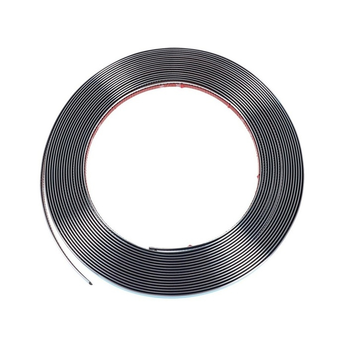 Профиль декоративный гибкий TORSO, хром. 12 мм, рулон 13 м Профиль декоративный гибкий TORSO, хром. 12 мм, рулон 13 м