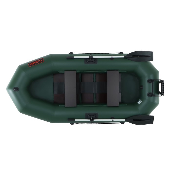 Лодка YUGANA R-260 PC ТР, реечная слань+транец, цвет олива Лодка YUGANA R-260 PC ТР, реечная слань+транец, цвет олива