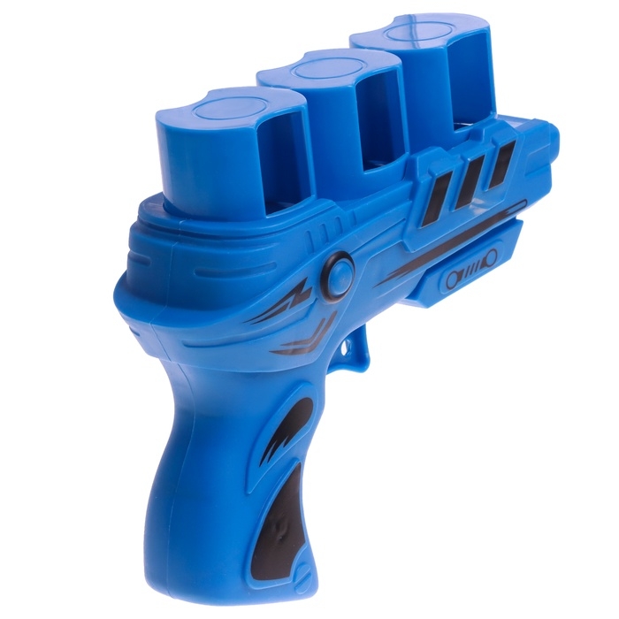 Пистолет «Молния», детский, стреляет дисками, 17 см, цвет МИКС Пистолет «Молния», детский, стреляет дисками, 17 см, цвет МИКС