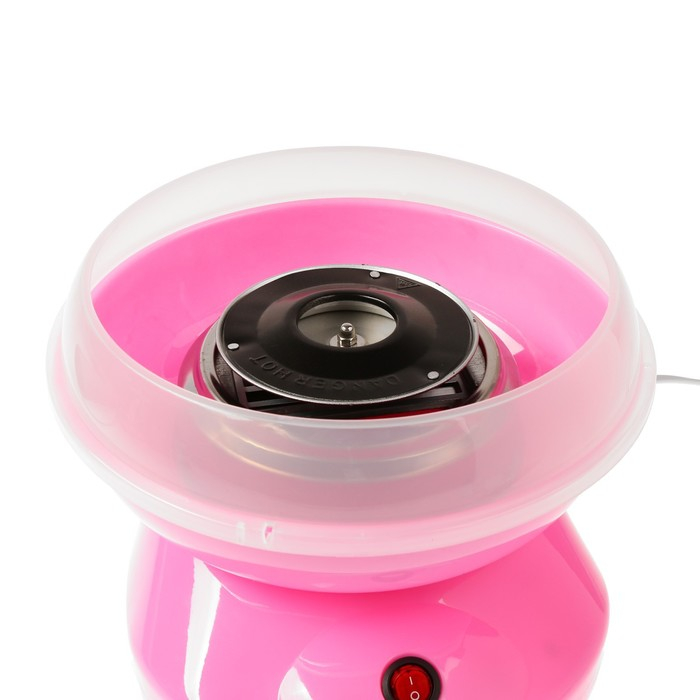 Аппарат для приготовления сладкой ваты Luazon LCC-01, 500 Вт, розовый Аппарат для приготовления сладкой ваты Luazon LCC-01, 500 Вт, розовый