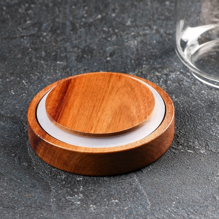 Кувшин для воды стеклянный с крышкой «Эко. Флора», 9×21 см Кувшин для воды стеклянный с крышкой «Эко. Флора», 9×21 см