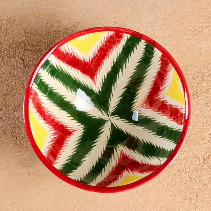 Коса Риштанская Керамика  Коса Риштанская Керамика "Атлас" 15 см, малая, разноцветная