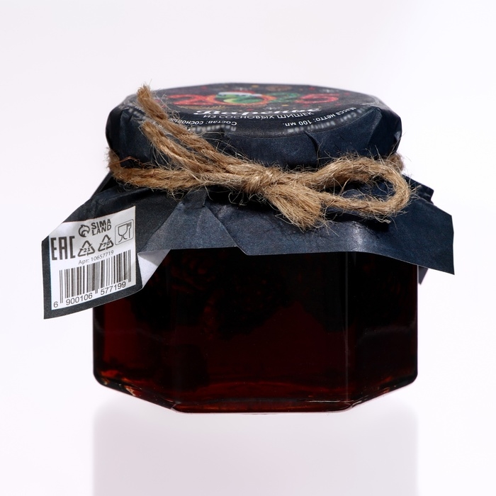 Новый год. Варенье из сосновой шишки "С Новым годом!", 100 мл