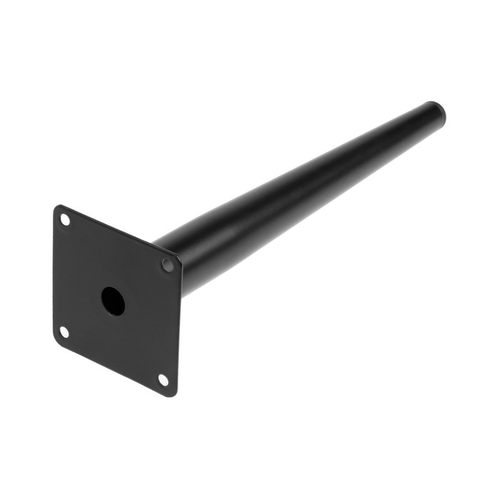 Опора мебельная CAPPIO OP08,h=300 мм,толщ площ 1,8,  цвет  матовый черный Опора мебельная CAPPIO OP08,h=300 мм,толщ площ 1,8,  цвет  матовый черный