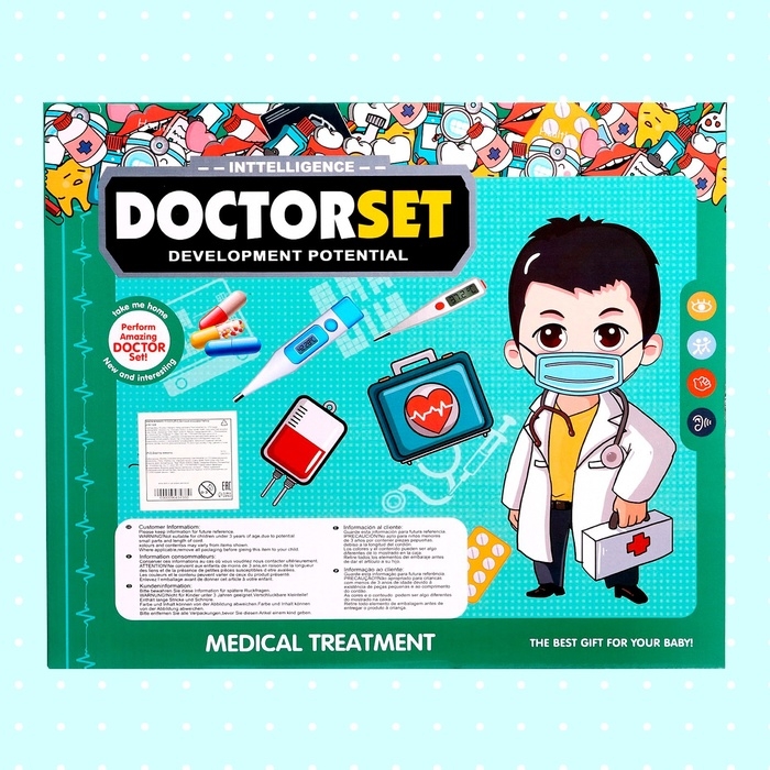 Набор доктора «Стоматолог», 8 предметов Набор доктора «Стоматолог», 8 предметов