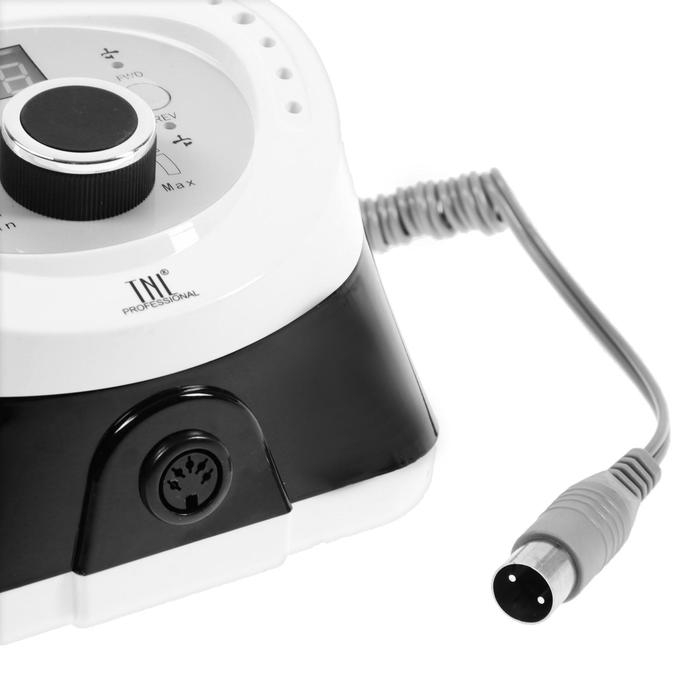 Аппарат для маникюра и педикюра TNL Iron-Pro, 35 000 об/мин, 40 Вт, чёрно-белый Аппарат для маникюра и педикюра TNL Iron-Pro, 35 000 об/мин, 40 Вт, чёрно-белый