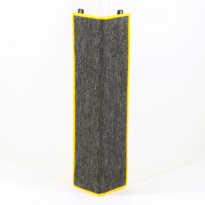 Когтеточка  угловая большая, с пропиткой, 67 х 14 см, микс цветов Когтеточка  угловая большая, с пропиткой, 67 х 14 см, микс цветов