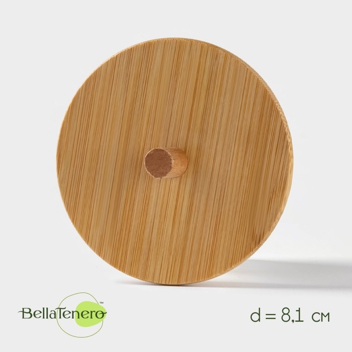 Крышка бамбуковая для чайника с ручкой BellaTenero «ЭКО», d=8,1 см (7 см) Крышка бамбуковая для чайника с ручкой BellaTenero «ЭКО», d=8,1 см (7 см)