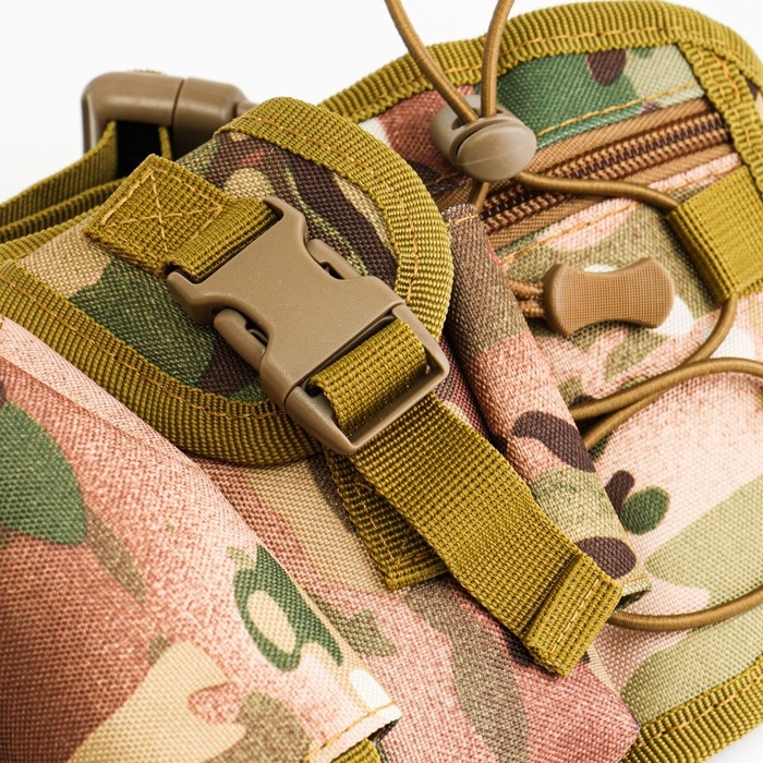 Сумка поясная Сумка поясная "Аdventure", с доп карманами, камуфляж
