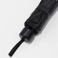 Зонт механический &laquo;Лепесток&raquo;, эпонж, 4 сложения, 8 спиц, R=48/56 см, d=96 см, МИКС