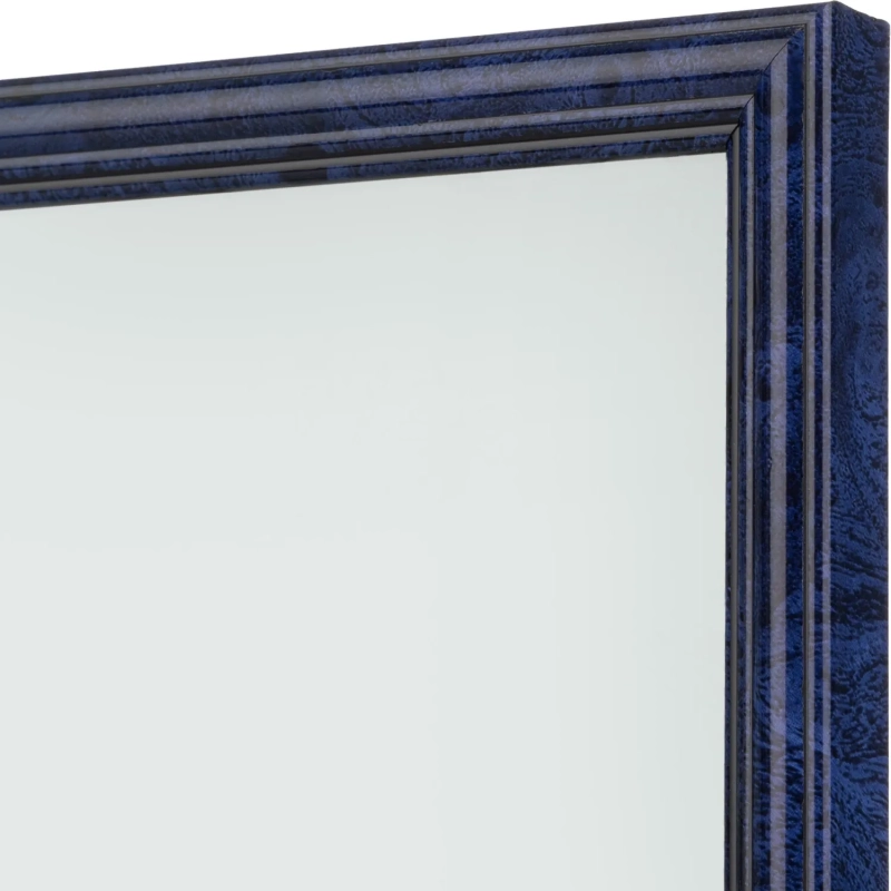 Рамка А4 21x30 см пластиковый багет 14мм синяя