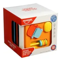 Сортер "Кубик" с шестеренками и фигурами