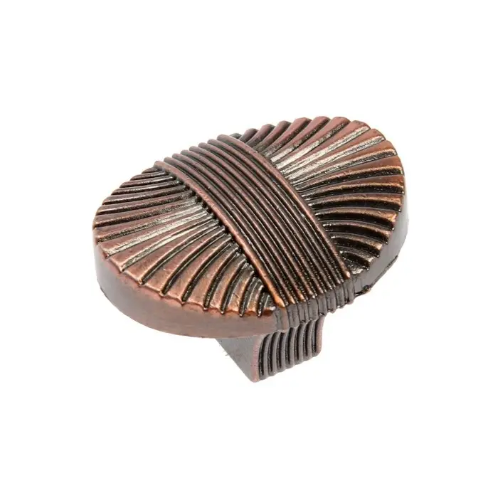 Ручка-кнопка CAPPIO, цинк, d=35 мм, цвет медь Ручка-кнопка CAPPIO, цинк, d=35 мм, цвет медь