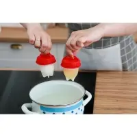 Набор контейнеров для варки яиц без скорлупы, 6 шт., 6.5&times;9 см