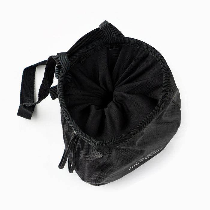 Мешочек для магнезии, 16 х 12 см, черный Мешочек для магнезии, 16 х 12 см, черный